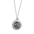 Alexander The Great Greek Key Pattern Coin Pendant